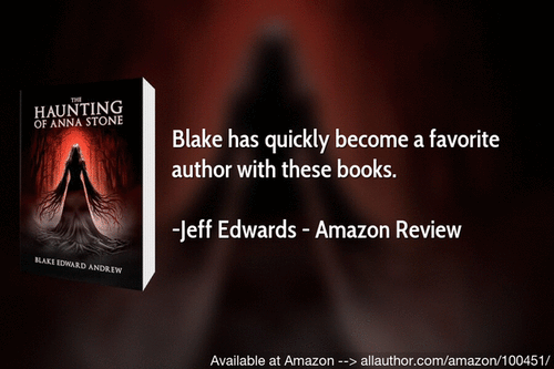 Ebook for $2.99 The Haunting of Anna Stone (Book 2 of The Haunting Trilogy) Author Blake Edward Andrew