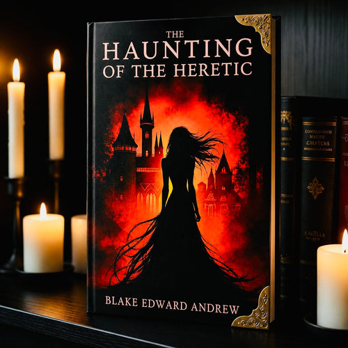 The Haunting of the Heretic — Signed Hardcover (Book 3) Author Blake Edward Andrew