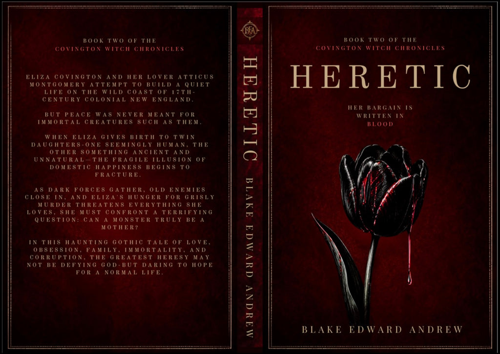 HERETIC preorder (Book 2 of The Covington Witch Chronicles)