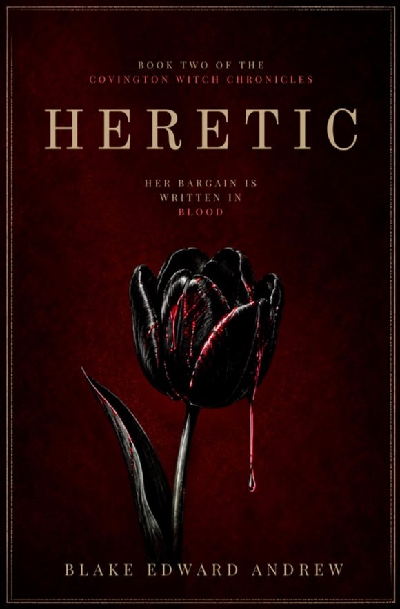 HERETIC preorder (Book 2 of The Covington Witch Chronicles)