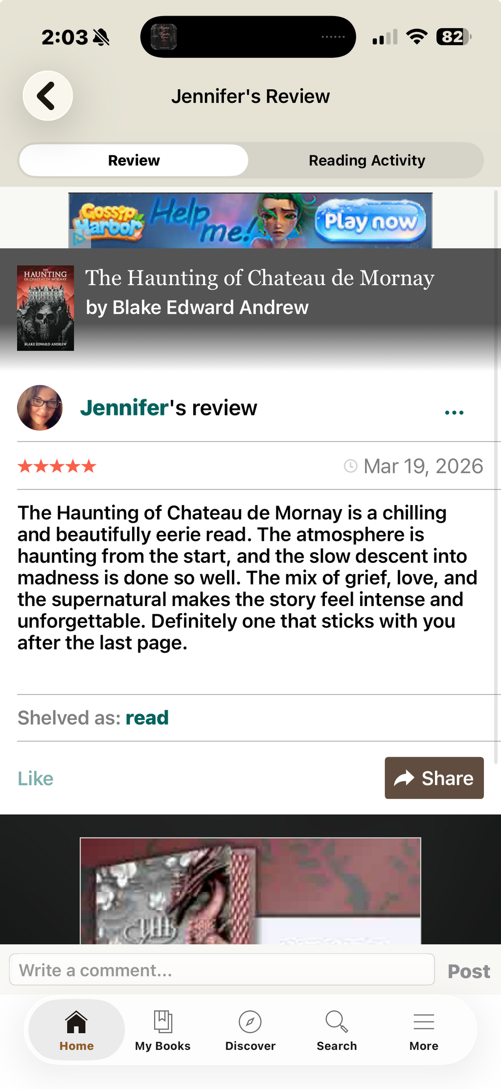 Ebook (Free Download) The Haunting of Chateau de Mornay (Book 1 of The Haunting Trilogy)