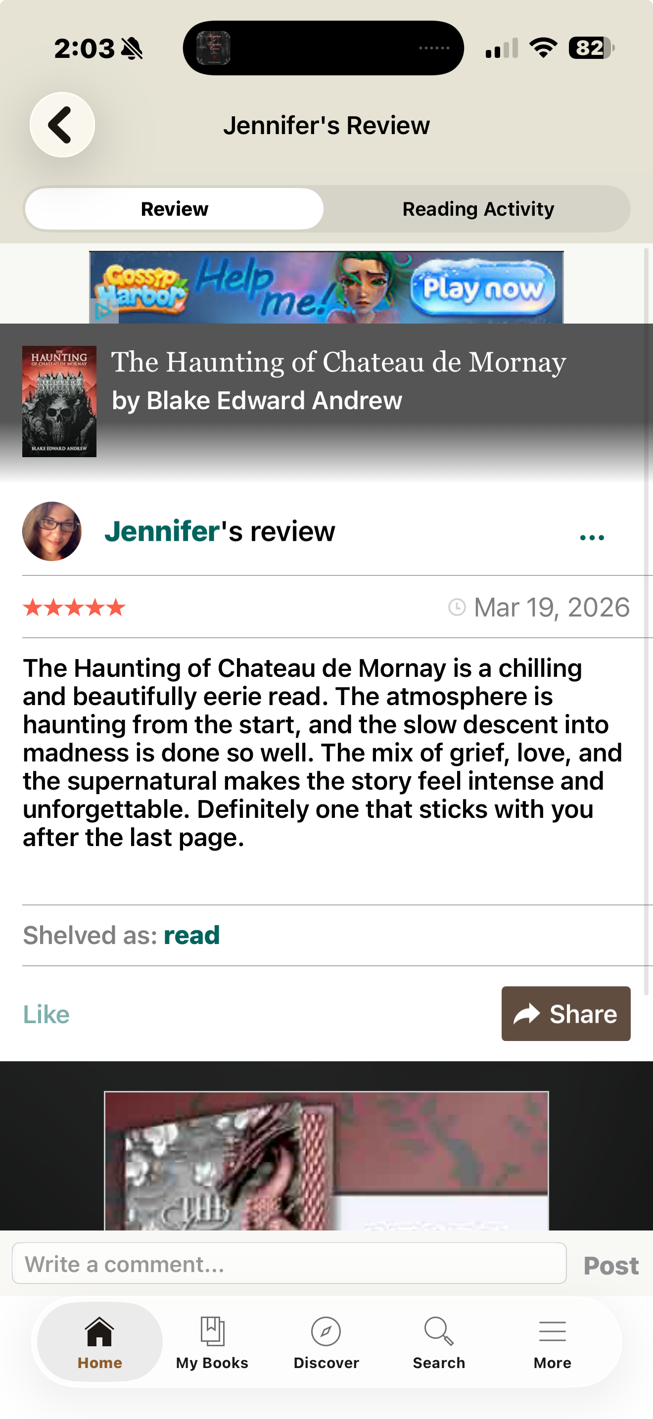 Ebook (Free Download) The Haunting of Chateau de Mornay (Book 1 of The Haunting Trilogy)